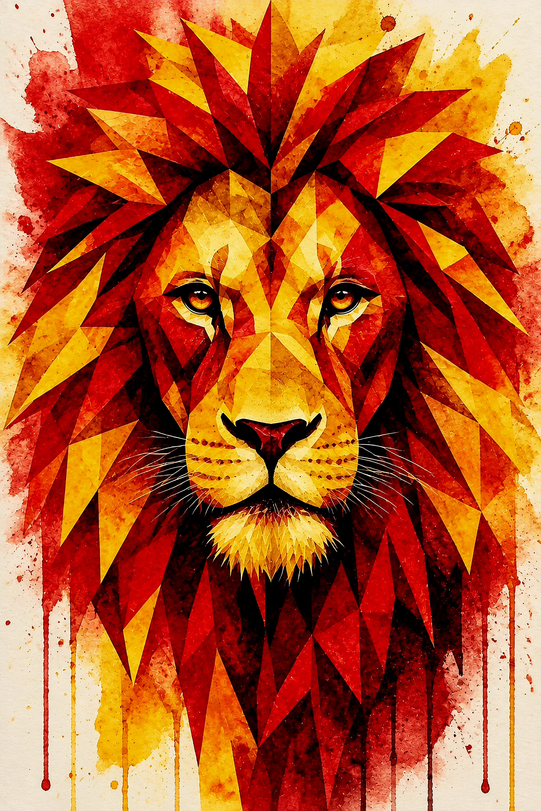 Geometric Lion